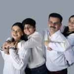 family with insurance concept