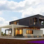 modern house exterior