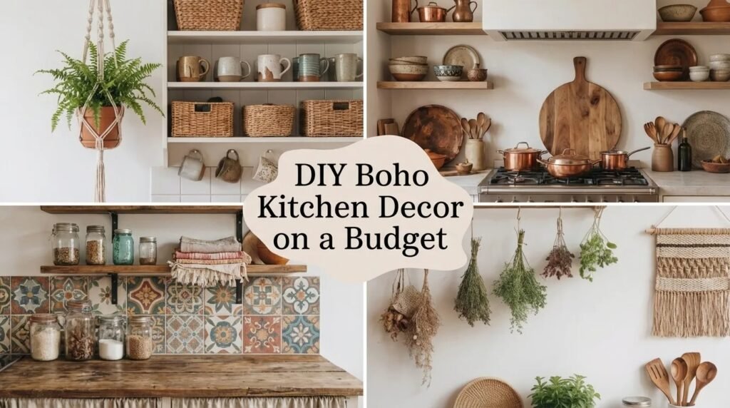 Diy boho kitchen ideas