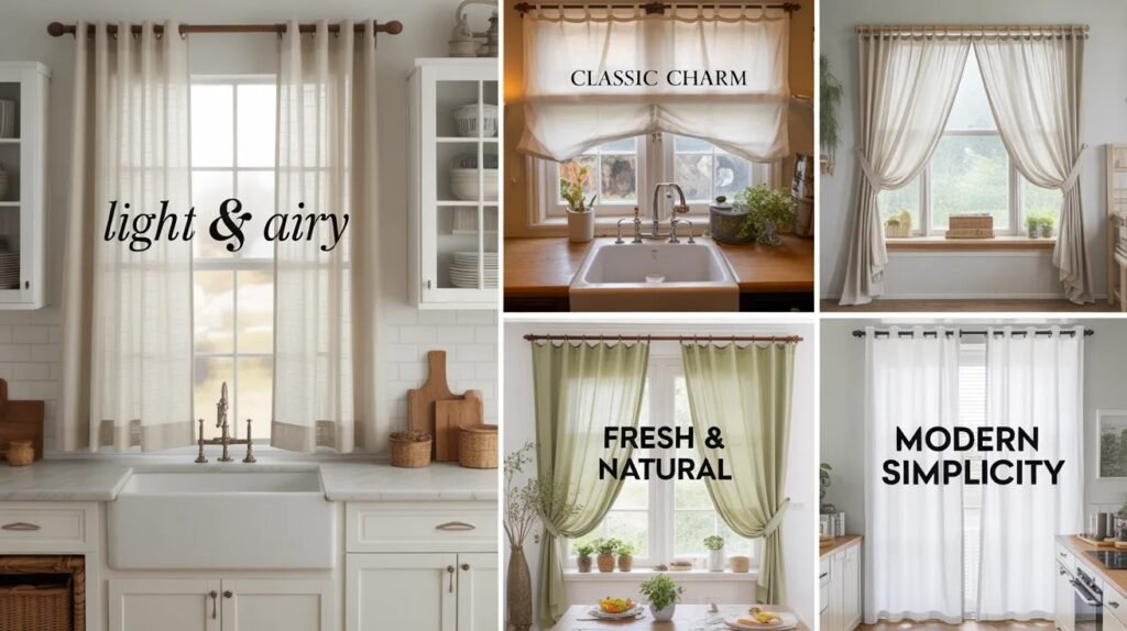 choose light weight curtains