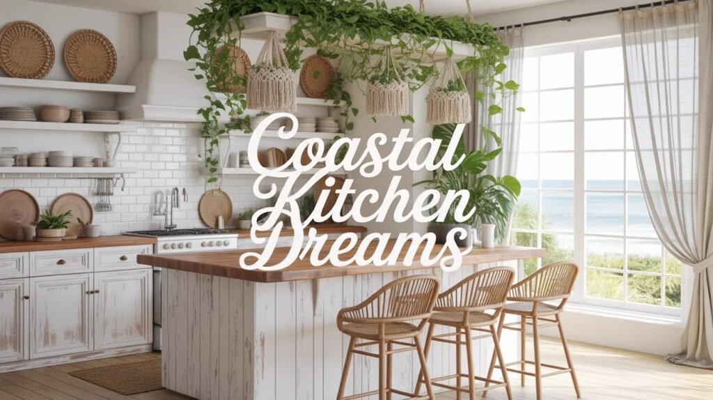 coastal boho kitchen