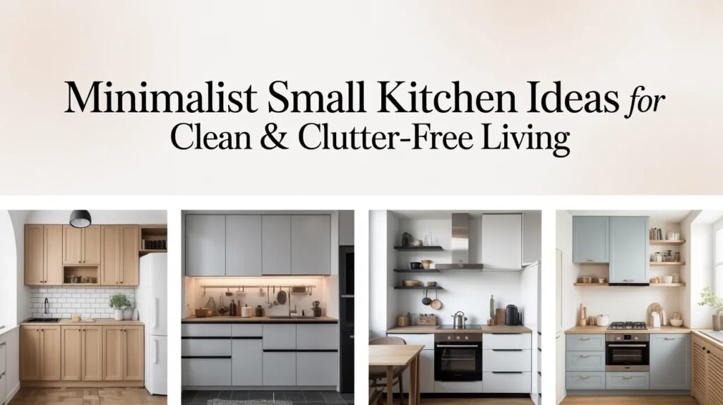 minimalist small kitchen