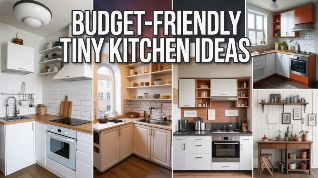 budget friendly tiny kitchen