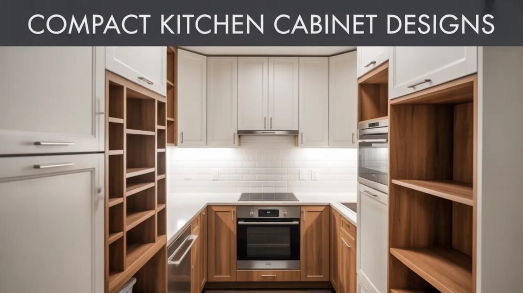 compact kitchen cabinet