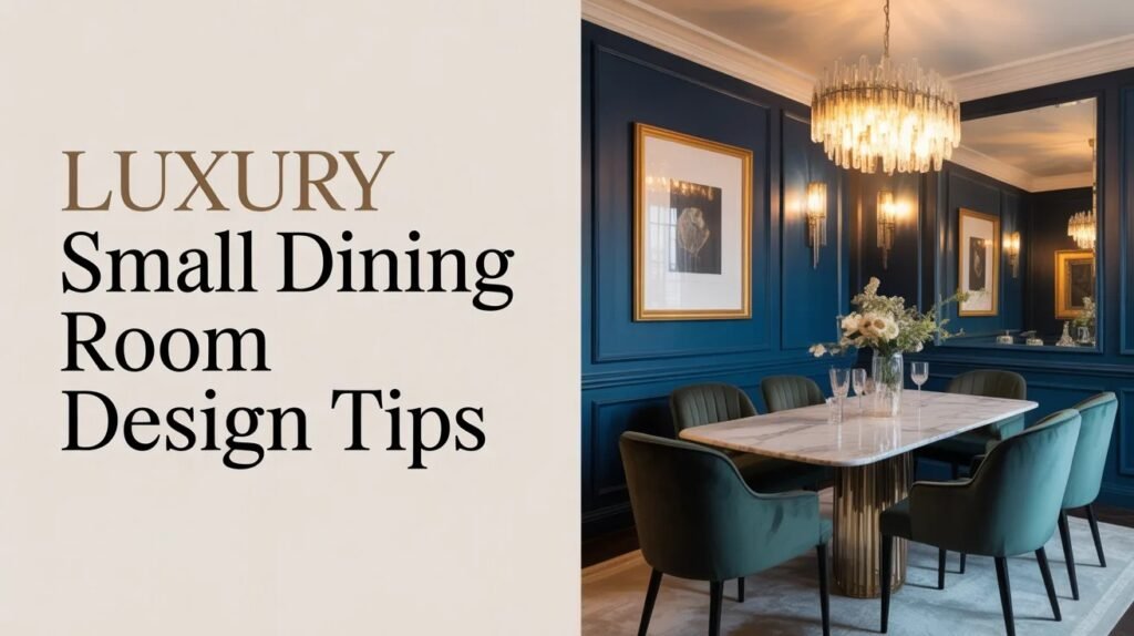 luxury small dining room