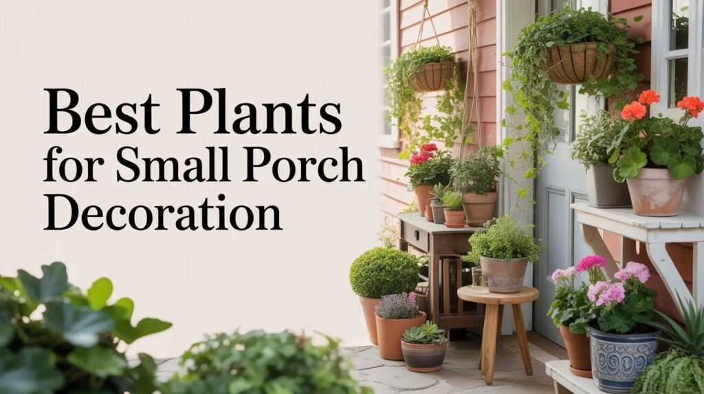 Best plants for small porch