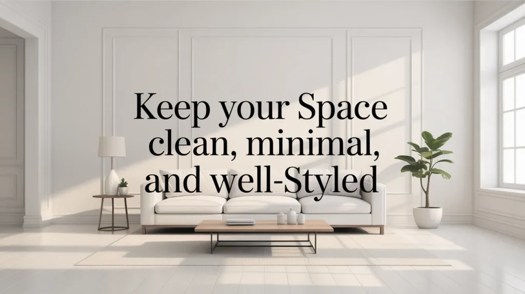 clean minimal