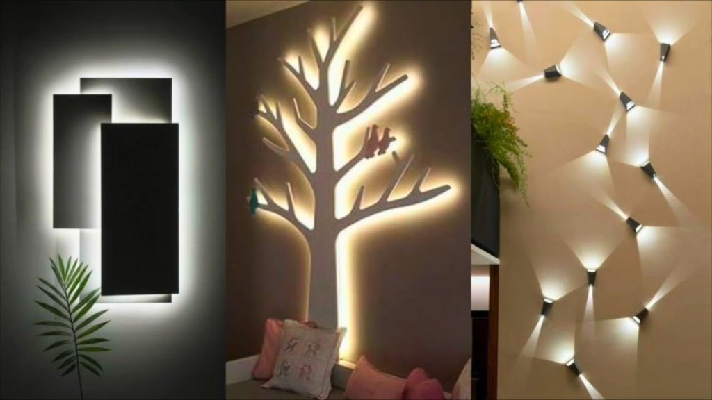 Modern wall lighting decor for small spaces
