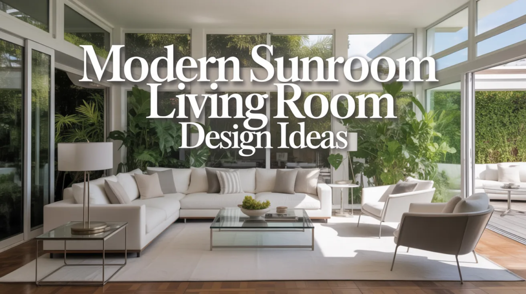 modern sunroom