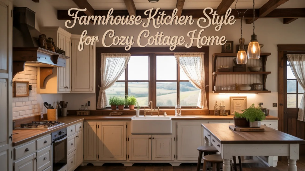 farmhouse kitchen style