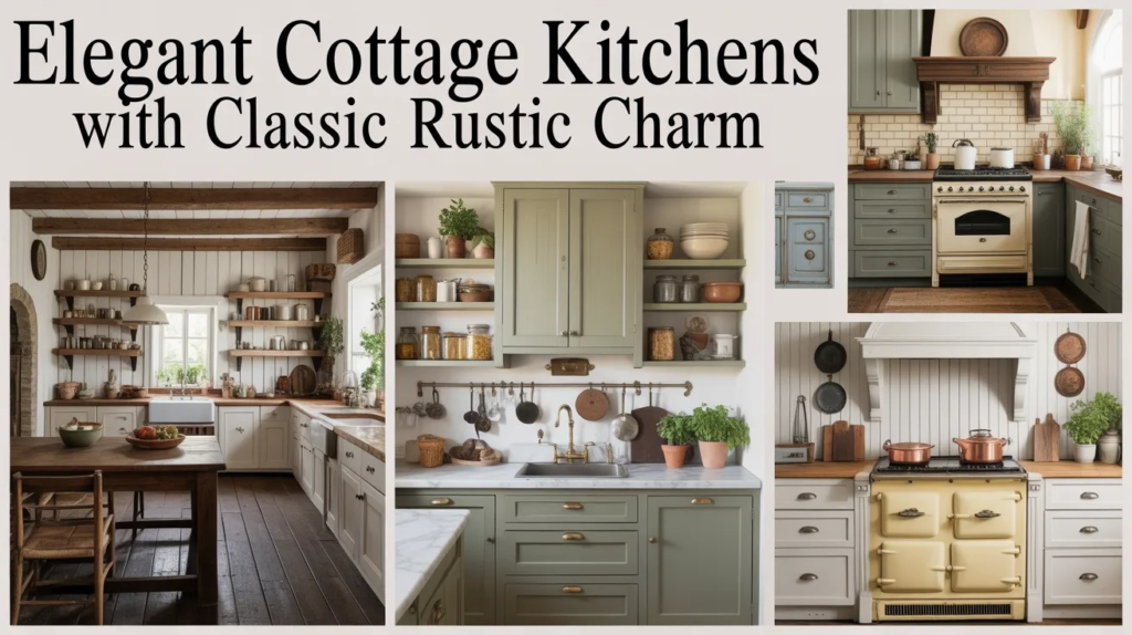 Elegant cottage kitchen