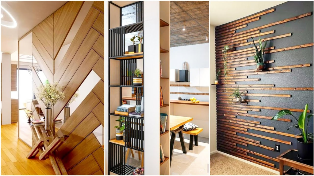 Minimalist wall decoration for modern home interior