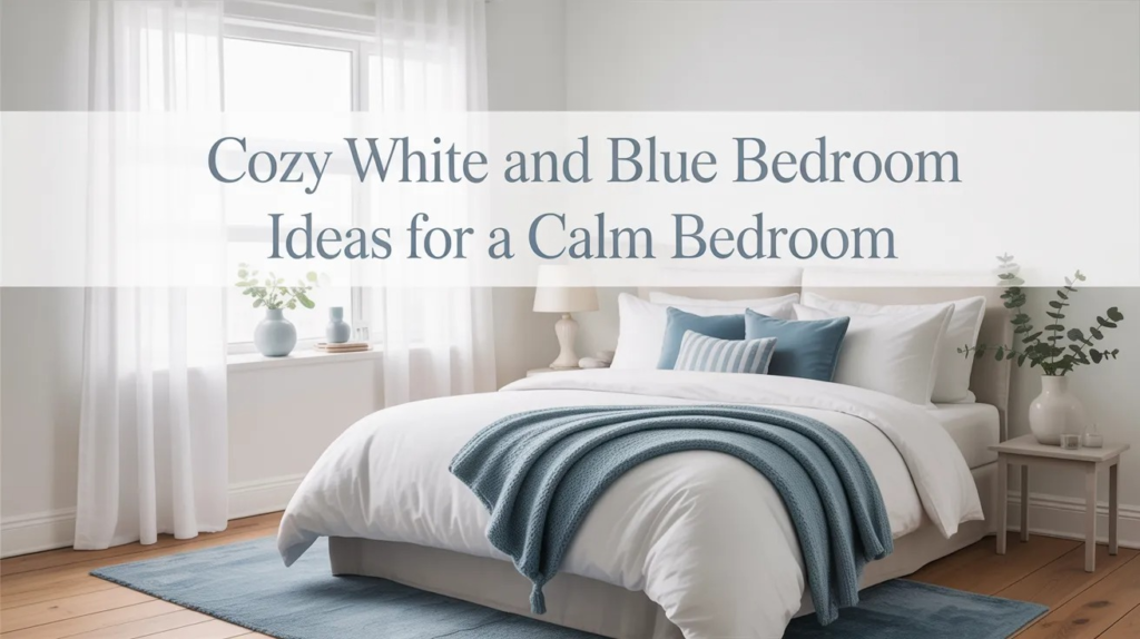 cozy calm bedroom