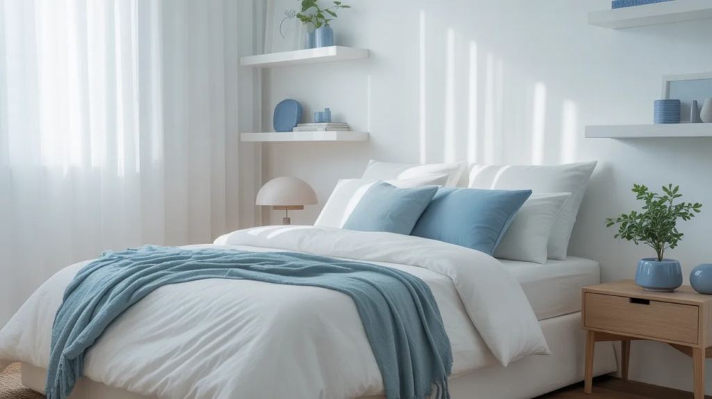 simple calm interior