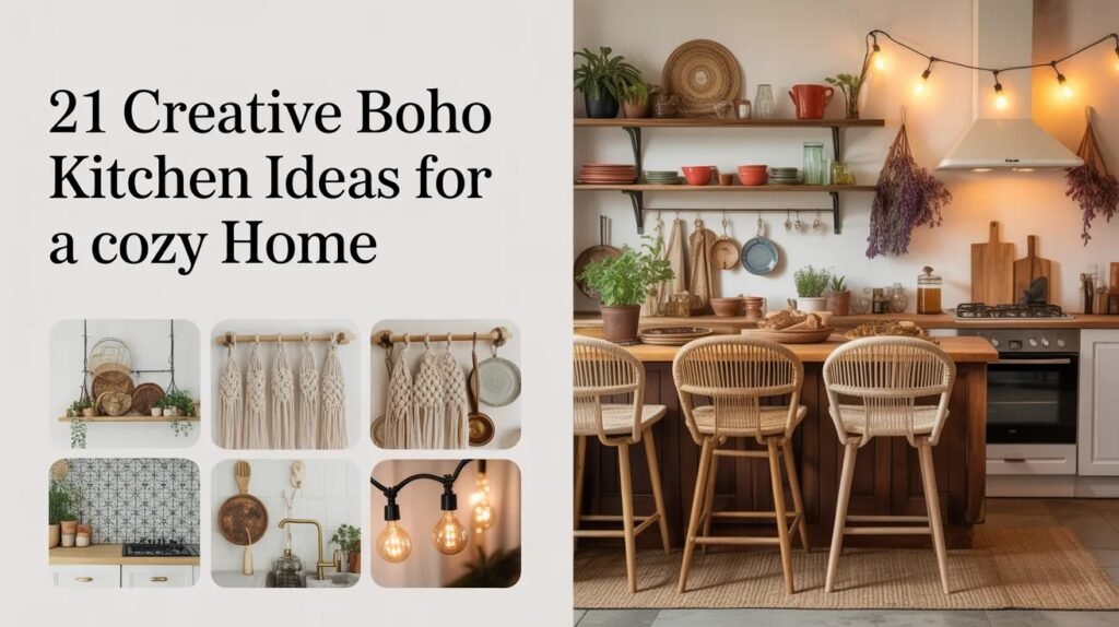 Boho kitchen ideas