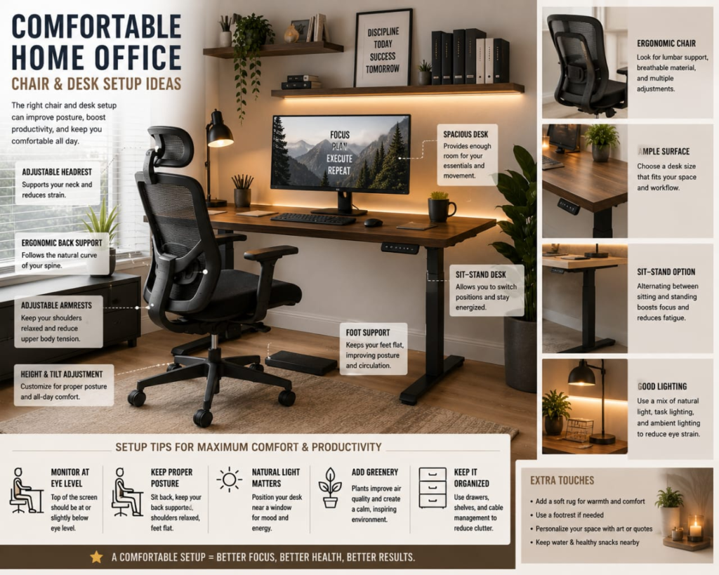desk setup ideas