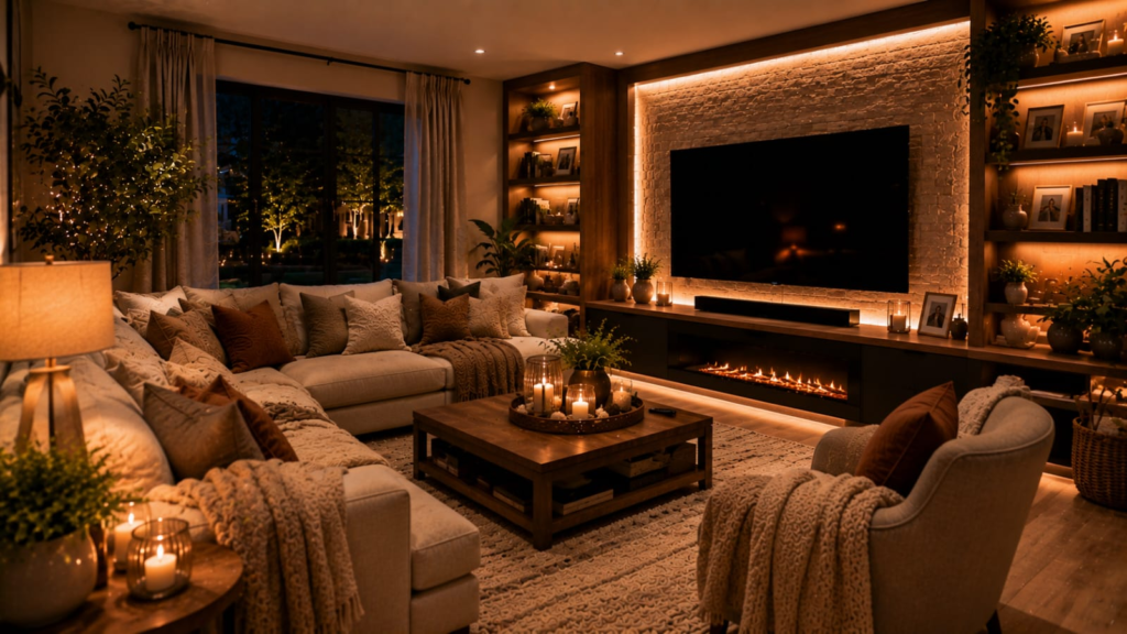 comfortable seating
