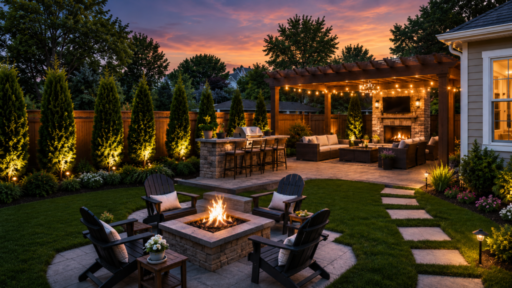 backyard features