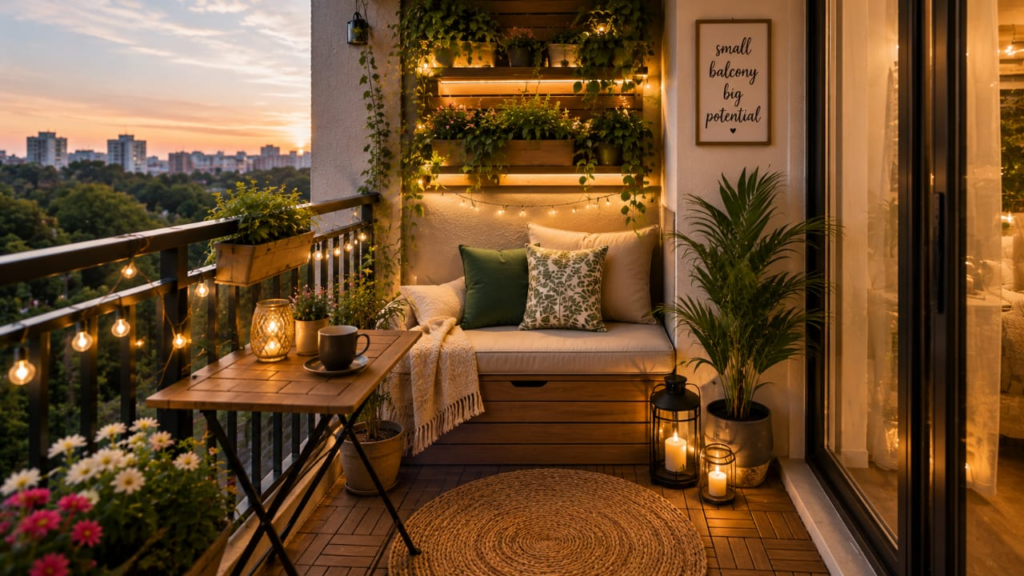 balcony space