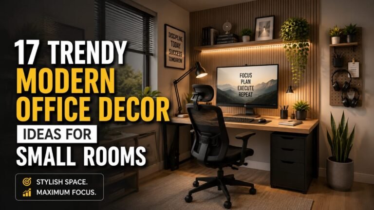 trendy modern office