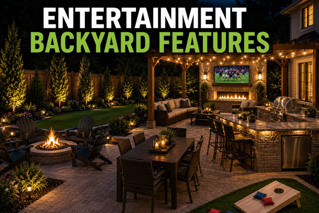 entertainment backyard