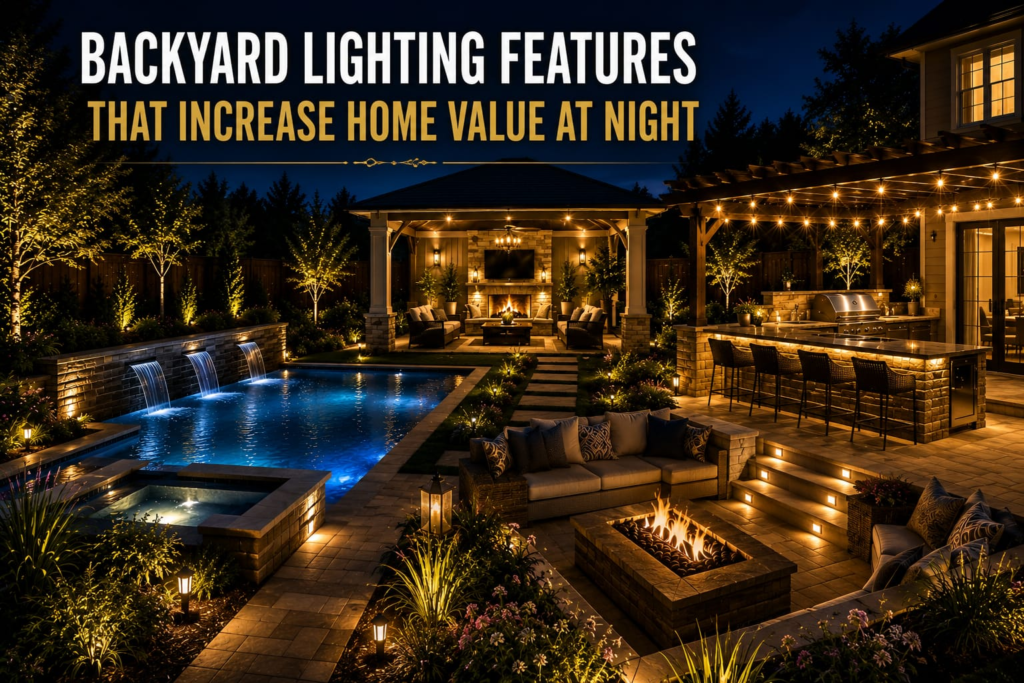 backyard lighting
