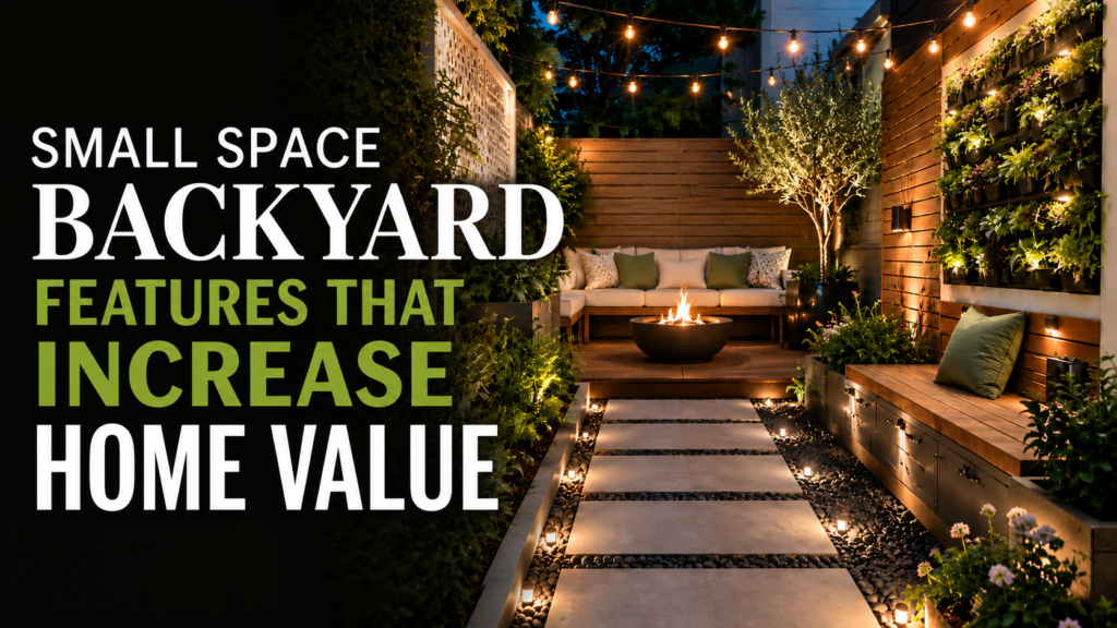 small space backyard
