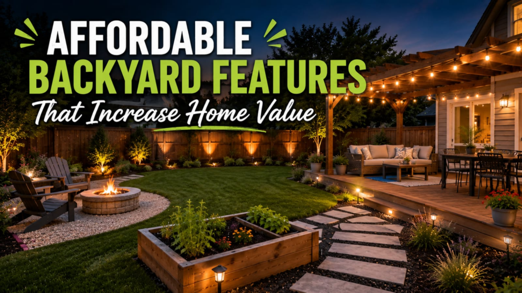 affordable backyard